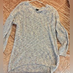 Torrid Speckled V-Neck Sweater - Multicolor size 3